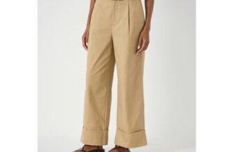 Tori Turn up Wide Leg Trousers
