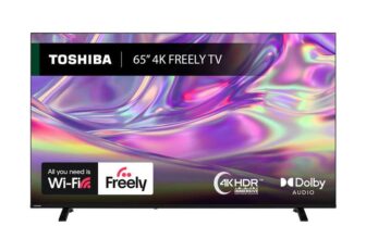 Toshiba 65UV1563DB 4K Smart VIDAA Voice TV Ultra HD,Dolby Vision,HDR10, Dolby Audio Processing – Prime Exclusive