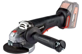 Trend 18V Cordless Brushless Angle Grinder with Anti Vibration Handle & Quick Release Blade, Bare Tool (Battery & Charger Sold Separately)