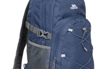 Trespass Albus Backpack Perfect Rucksack (Navy/ Carbon/) – Prime Exclusive
