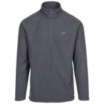 Trespass Mens Fleece Jacket Duty – 1/2 Zip Neck 100% Polyester – 3XL – with Prime