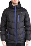 Trespass Mens Padded Jacket Blustery – Casual Winter Casual Jaket, Drawcord Hem, Adjustable Zip-Off Hood, Elasticated Cuffs, Low Profile Zips, Waterproof, Windproof