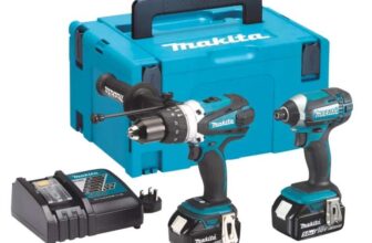 Twin Pack Makita LXT Drill & Impact Driver w/ 2 x 5ah Batteries & MakPak case