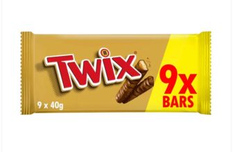 Twix Caramel Multipack Chocolate Bars 40g x 9 (360g)