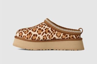 UGG Tazz Plains Slippers Leopard Print