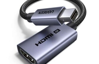 UGREEN 4K Mini DisplayPort to HDMI Adapter, Thunderbolt 2 to HDMI 2K60Hz Sold by UGREEN GROUP LIMITED UK / FBA (Prime Exclusive)