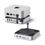 UGREEN Mac Mini M4 Doc,10Gbps SSD (Up to 8TB), USB C 3x USB-A 10Gbps, 2x USB-A 3.0, 2x USB-C 10Gbps, 170MB/s for Mac Mini M4/M4 Pro