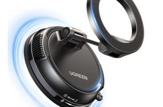 UGREEN MagSafe Car Mount with Vacuum Cup, 360 Rotatable