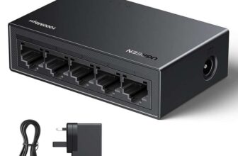 UGREEN Network Switch, 5 Port Ethernet Splitter (Prime Exclusive) Sold by UGREEN GROUP LIMITED UK / FBA
