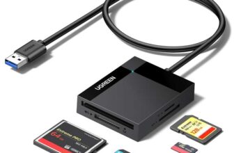 UGREEN SD Card Reader, 4-IN-1 USB 3.0 to SD CF TF MS Card Adapter, 5Gbps – Sold by UGREEN GROUP LIMITED UK FBA