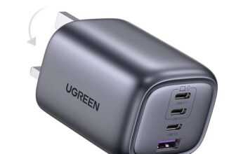 UGREEN USB C Charger 65W Fast Charging Plug Nexode 4 Ports Foldable GaN Travel Charger – by UGREEN GROUP LIMITED UK / FBA (Prime Exclusive)