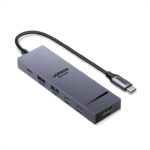 UGREEN USB C Hub, Revodok Pro 106 USB-C Multiport Adaptor, Type-C to HDMI Adapter with 4K60Hz HDMI, 4x 10Gbps