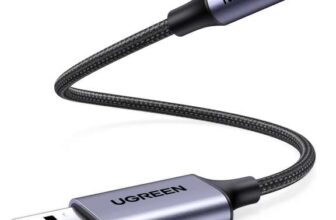 UGREEN USB to 3.5mm Jack Audio Adapter External Sound Card USB DAC TRRS Aux Headphone – Sold by UGREEN GROUP LIMITED UK / FBA