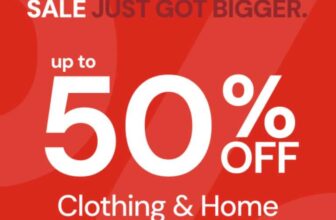 UP to 50% off clothes & Home (Pokémon Pikachu Black Back Graphic Hoodie – 3/4 Years) Free C&C See OP