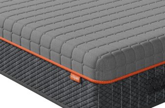 Uliyati Double Mattresses Memory Foam Mattress, Breathable Mattress for Cool Sleep & Pressure Relief – Medium Mattress, 135x190x20CM, CertiPUR-US Certified