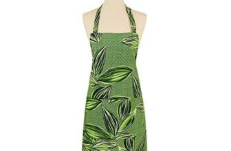 Ulster Weavers Geo Leaves Cotton Apron