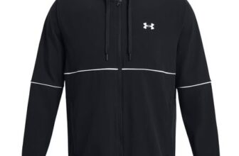 Under Armour Mens Baseline Woven Performance Hoodie