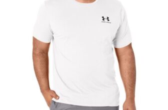 Under Armour Mens Sportstyle Left Chest T-Shirt, Super Soft, Fast-Drying