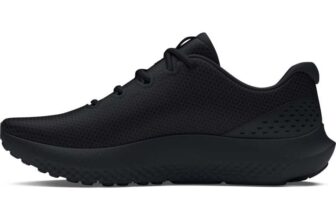 Under Armour UA Charged Surge 4 Mens Running Shoe Black all sizes – Prime Deal