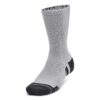 Under Armour Unisex Ua Performance Tech 3 Pack Crew Socks, Size Large