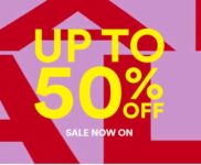 Up to 50% off Summer Sale