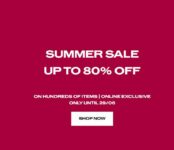 Up to 80% off the Summer Sale ( Further Stock added ) Mango Outlet