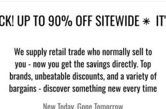 Up to 90% off sitewide at The Sale Lab
