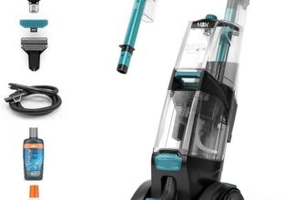 VAX Platinum SmartWash Pet-Design Carpet Cleaner with Free Steam Mop