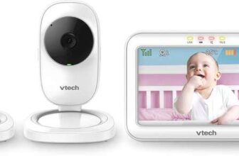 VTech LM808-2W Baby Monitor with 2 Camera and 5 Screen (Prime Day Deal)