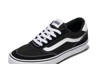 Vans Brooklyn Mens Black Trainers – Size 9.5 & 10 – Prime Day Deal