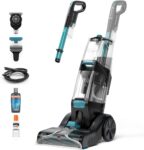 Vax Platinum SmartWash Pet-Design Carpet Cleaner Machine, Rug, Upholstery, Car, Stair Upright Shampooer Washer, Handheld Spot Cleaning, SpinScrub and Wash Tools, Solution, 1200W, 8.9kg, CDCW-SWXP,Grey