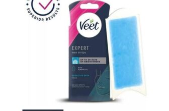 Veet Cold Wax Strips Face Sensitive X20, Nectar Price