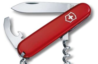 Victorinox, Waiter, Swiss Army Pocket Knife, Medium, Multi Tool, Camping, 9 Functions, Blade, Bottle opener, Can opener