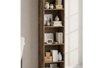 Vida Designs Oxford 5 Tier Cube Bookcase Space-Saving Storage