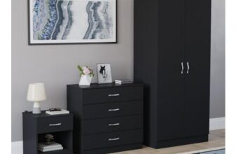 Vida Designs Riano 3 Piece Bedroom Furniture Set