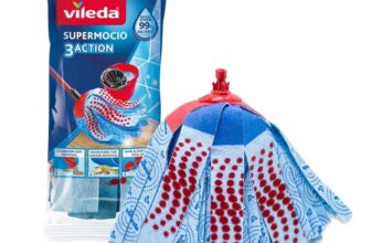 Vileda SuperMocio 3 Action Mop Replacement Head – £2.25 S&S