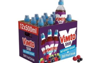 Vimto No Added Sugar Still 12 X 500ml