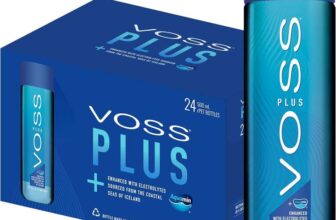 Voss Water, VOSS UK Plus, Artesian Still Water with Aquamin, Minerals and Electrolytes, Bulk pack of 24 x 500 ml – Prime Day Deal