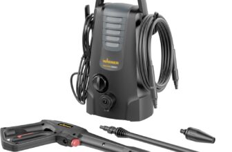 WAGNER AQUASTORM COMPACT – Compact pressure washer for effortless cleaning: Mobile, user-friendly and ready whenever you need it