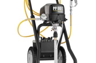 WAGNER Paint Sprayer Power Painter 90 Extra Spraypack (cart version) Prime Exclusive