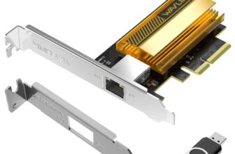 WAVLINK 10G Base-T PCIe network card, 10000/5000/2500Mbps PCI Express Ethernet adapter – with Prime – Sold by RCNetworking Mall FBA