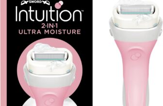 WILKINSON SWORD – Intuition Ultra Moisture Razor and Blade For Women Pack of 1 Blade and Handle No Shave Gel Needed