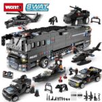 WOMA C0547 SWAT Mobile Combat Bus Police Car Army Model Building Block Set Welcome deal Guangdong Woma Animation Toys Co.