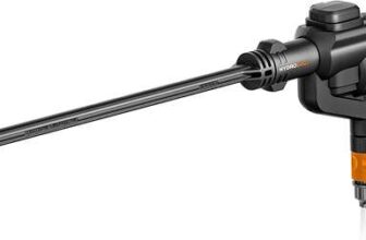 WORX Hydroshot WG620E Portable Power Washer – 20V-24 bar Cordless Pressure Cleaner with 5-in-1 Nozzle, Battery and Charger – Prime Price