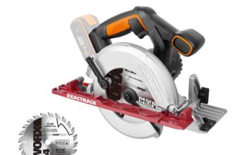 WX530.9 EXACTRACK Circular Saw – Bare unit
