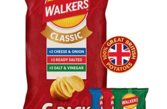 Walkers Classic Variety Multipack Crisps 6x25g