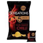 Walkers Sensations Thai Sweet Chilli Multipack Crisps 5x25g – Nectar Price