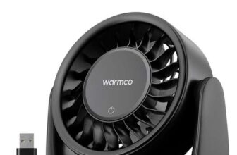 Warmco USB Desk Fan with Touch Control, (USB Powered Only, No Battery) – Prime Day Deal – Sold by CHENCHEN LTD / FBA
