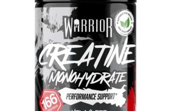 Warrior Creatine Monohydrate Powder 500g (166 Servings)