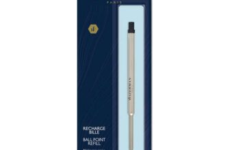 Waterman Ballpoint Pen Refill Medium Point Black Ink 1 Count